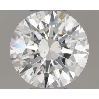 0.3 Carat Round H VS2 EX GIA Natural Diamond