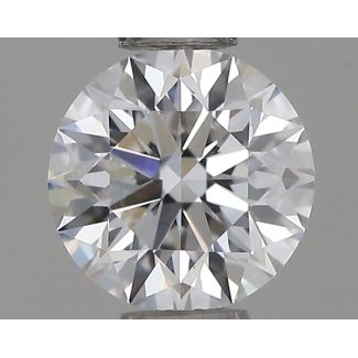 0.43 Carat Round D VS1 EX GIA Natural Diamond