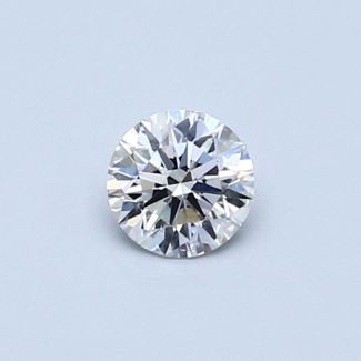 0.35 Carat Round H VS1 EX GIA Natural Diamond