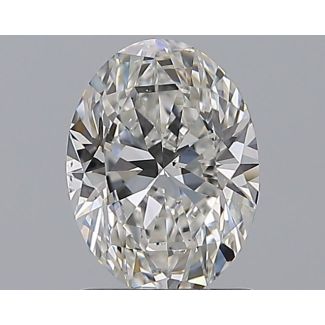 1.3 Carat Oval F VS2 - EX GIA Natural Diamond