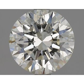 1.70 Carat Round I SI1 EX IGI Natural Diamond