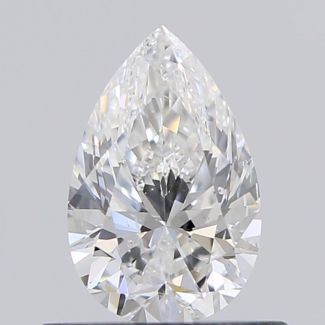 0.50 Carat Pear E SI2 - EX VG GIA Natural Diamond