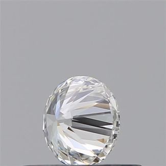 0.27 Carat Round F VVS1 EX GIA Natural Diamond