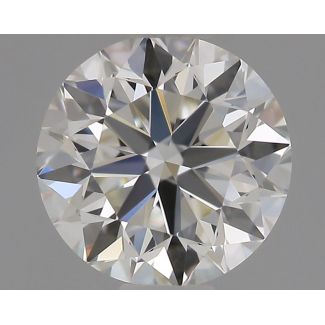 0.5 Carat Round H VVS1 VG EX GIA Natural Diamond