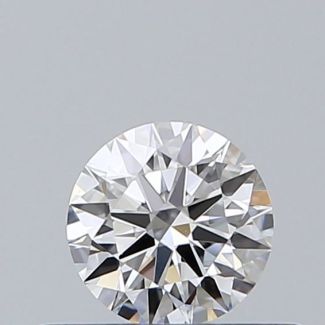 0.31 Carat Round F VS2 EX GIA Natural Diamond