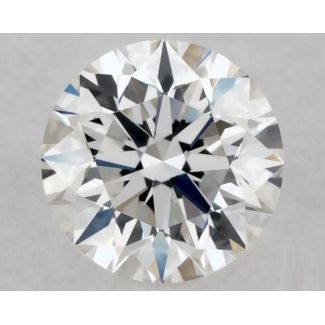 0.32 Carat Round H VS1 EX GIA Natural Diamond