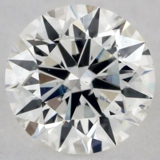 0.4 Carat Round D SI2 EX VG GIA Natural Diamond