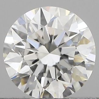 0.40 Carat Round E VS2 EX VG GIA Natural Diamond