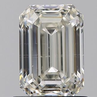 0.92 Carat Emerald I SI2 - VG G GIA Natural Diamond