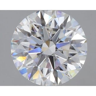 0.56 Carat Round G VS1 EX GIA Natural Diamond