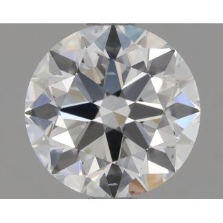 1.0 Carat Round D SI1 EX GIA Natural Diamond