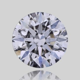 0.42 Carat Round E SI2 EX GIA Natural Diamond