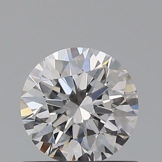 0.6 Carat Round G VVS2 EX GIA Natural Diamond