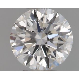 0.33 Carat Round G VVS1 EX IGI Natural Diamond