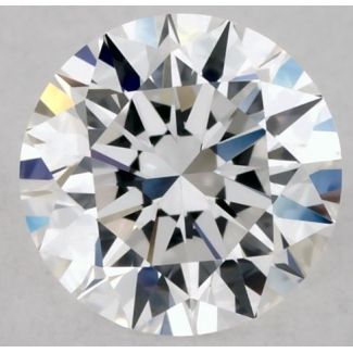 0.5 Carat Round D VVS2 EX GIA Natural Diamond