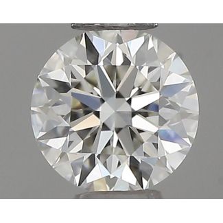 0.26 Carat Round H IF EX IGI Natural Diamond