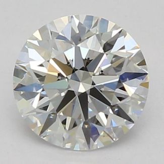 0.60 Carat Round E VS1 EX VG GIA Natural Diamond