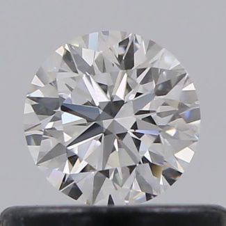 0.36 Carat Round E VVS1 EX GIA Natural Diamond