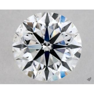 0.5 Carat Round D SI2 VG EX GIA Natural Diamond