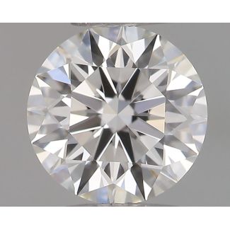 0.43 Carat Round G VS1 EX IGI Natural Diamond