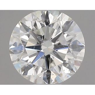 0.5 Carat Round G SI2 EX GIA Natural Diamond