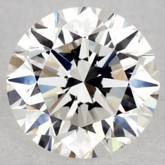 0.5 Carat Round I VVS1 VG EX GIA Natural Diamond