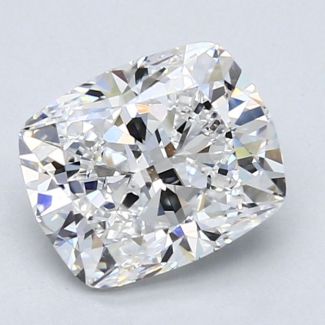 2.01 Carat Cushion Brilliant D VS1 - EX GIA Natural Diamond