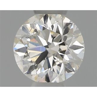 0.31 Carat Round H SI2 VG GD GIA Natural Diamond