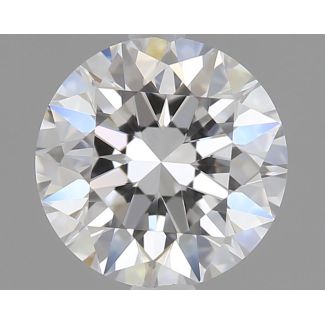 1.03 Carat Round D VVS2 EX GIA Natural Diamond