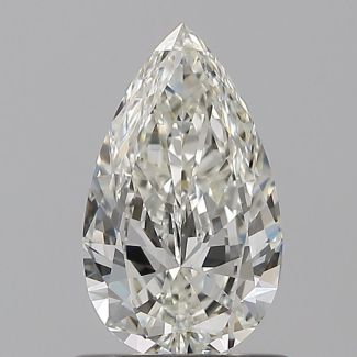 0.7 Carat Pear G VVS1 - EX IGI Natural Diamond