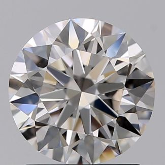 1.22 Carat Round I VVS1 EX GIA Natural Diamond