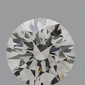 0.41 Carat Round J VS2 EX VG GIA Natural Diamond