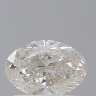 0.70 Carat Oval H SI2 - GD IGI Natural Diamond