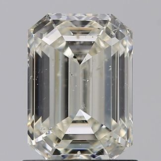 1.12 Carat Emerald K SI2 - VG GIA Natural Diamond