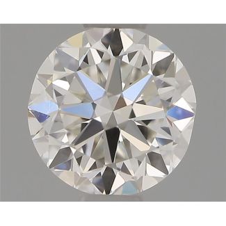 0.50 Carat Round H VVS2 GD VG GIA Natural Diamond