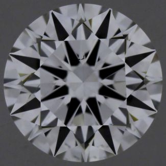 0.45 Carat Round E SI1 EX GIA Natural Diamond