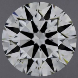 0.90 Carat Round J VS2 EX GIA Natural Diamond