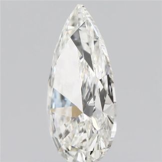 0.70 Carat Pear I VVS1 - EX VG GIA Natural Diamond