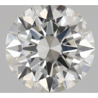 0.5 Carat Round F VVS1 EX GIA Natural Diamond