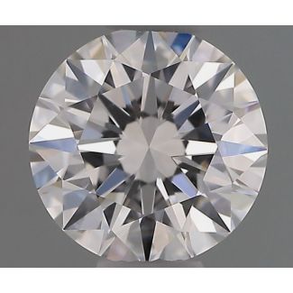 0.7 Carat Round F SI1 EX GIA Natural Diamond