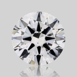 1.0 Carat Round F VS2 EX GIA Natural Diamond