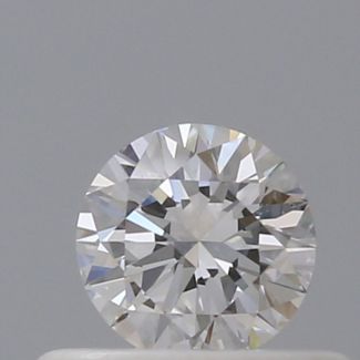 0.31 Carat Round D VS2 EX GIA Natural Diamond