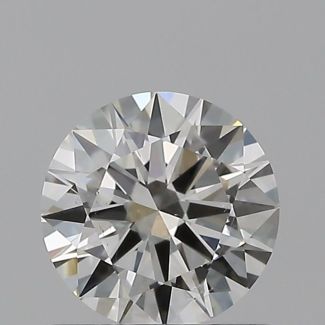 0.6 Carat Round H SI1 EX VG GIA Natural Diamond