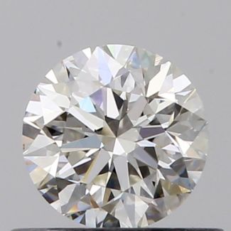 0.46 Carat Round I VS1 VG EX GIA Natural Diamond