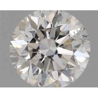 0.50 Carat Round G SI2 EX IGI Natural Diamond