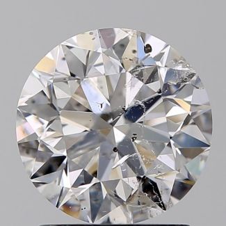 1.53 Carat Round E SI2 VG EX HRD Natural Diamond