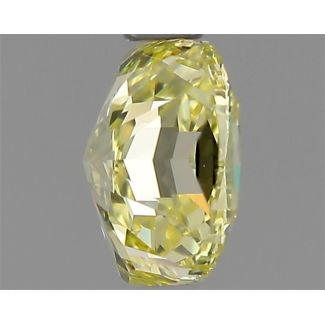 1.02 Carat Cushion Brilliant Fancy Intense Yellow VVS1 - GD GIA Natural Diamond