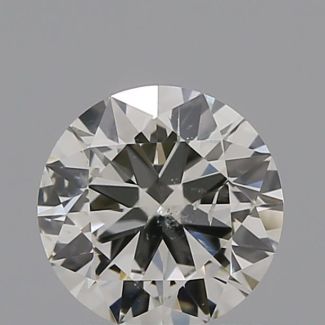 0.40 Carat Round K SI2 GD EX VG GIA Natural Diamond