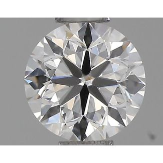 0.40 Carat Round F VVS1 VG GIA Natural Diamond