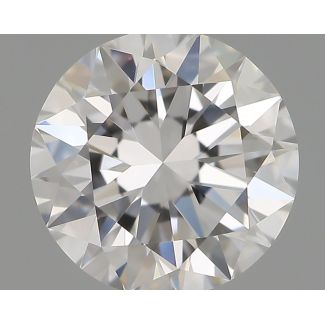 0.75 Carat Round D VVS1 EX GIA Natural Diamond